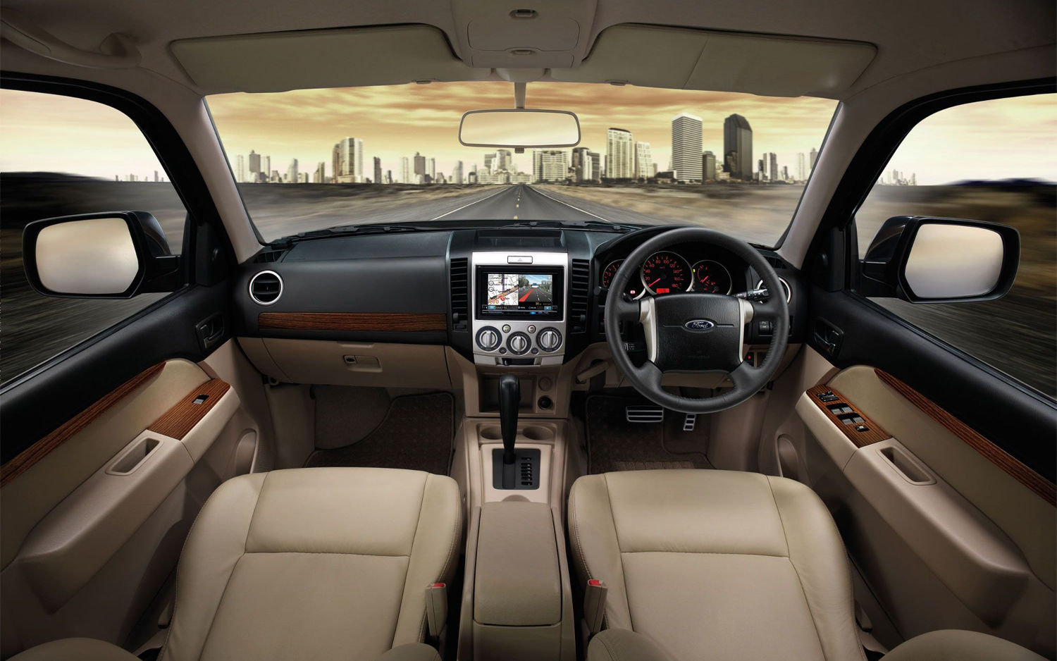 Ford Everest Raptor Interior